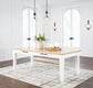 Ashbryn Dining Table and 8 Chairs Signature Design by Ashley®