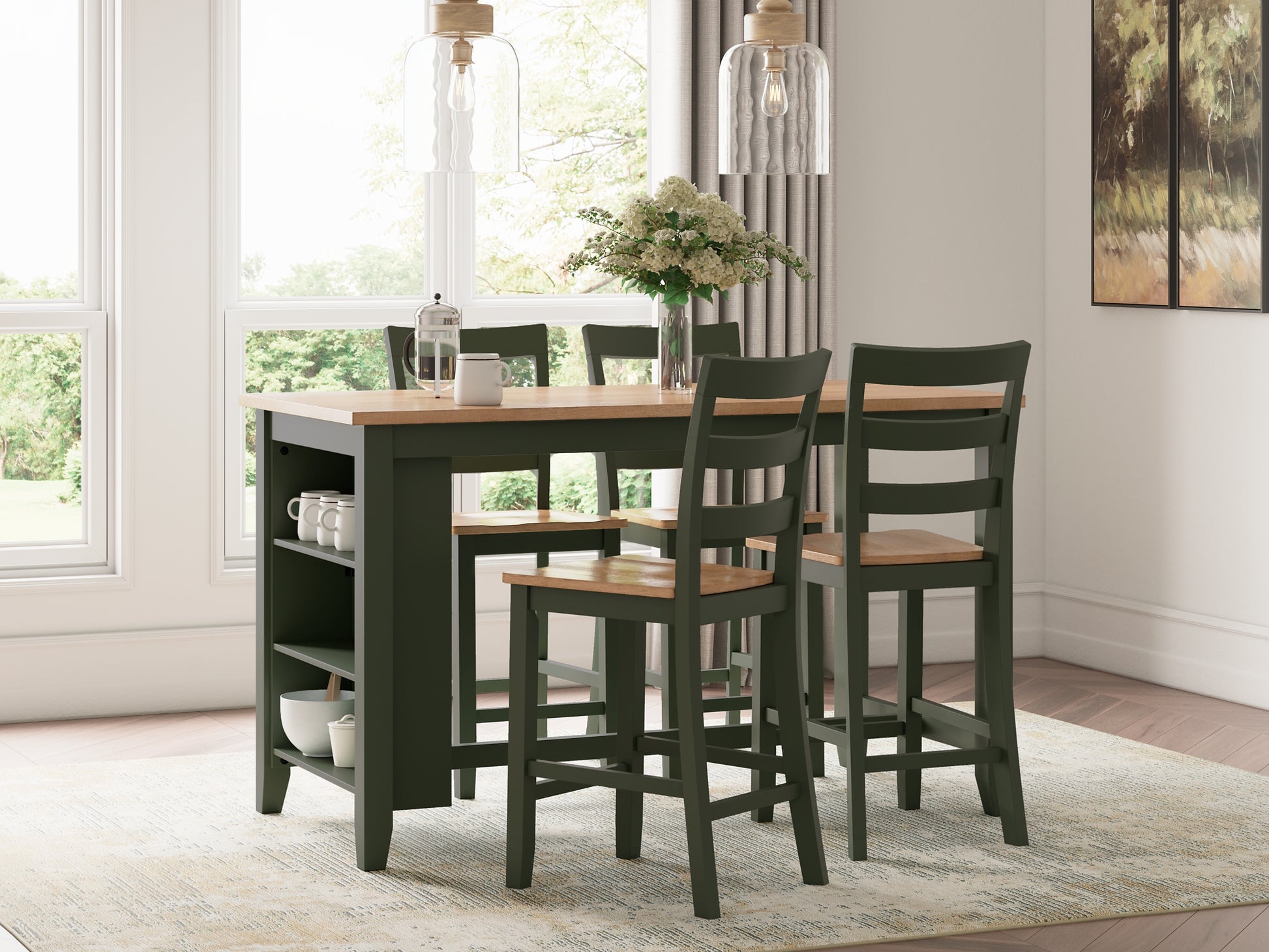 Gesthaven RECT Dining Room Counter Table Signature Design by Ashley®