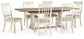 Shaybrock Dining Table and 6 Chairs Benchcraft®