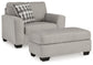 Avenal Park Chair and Ottoman Signature Design by Ashley®