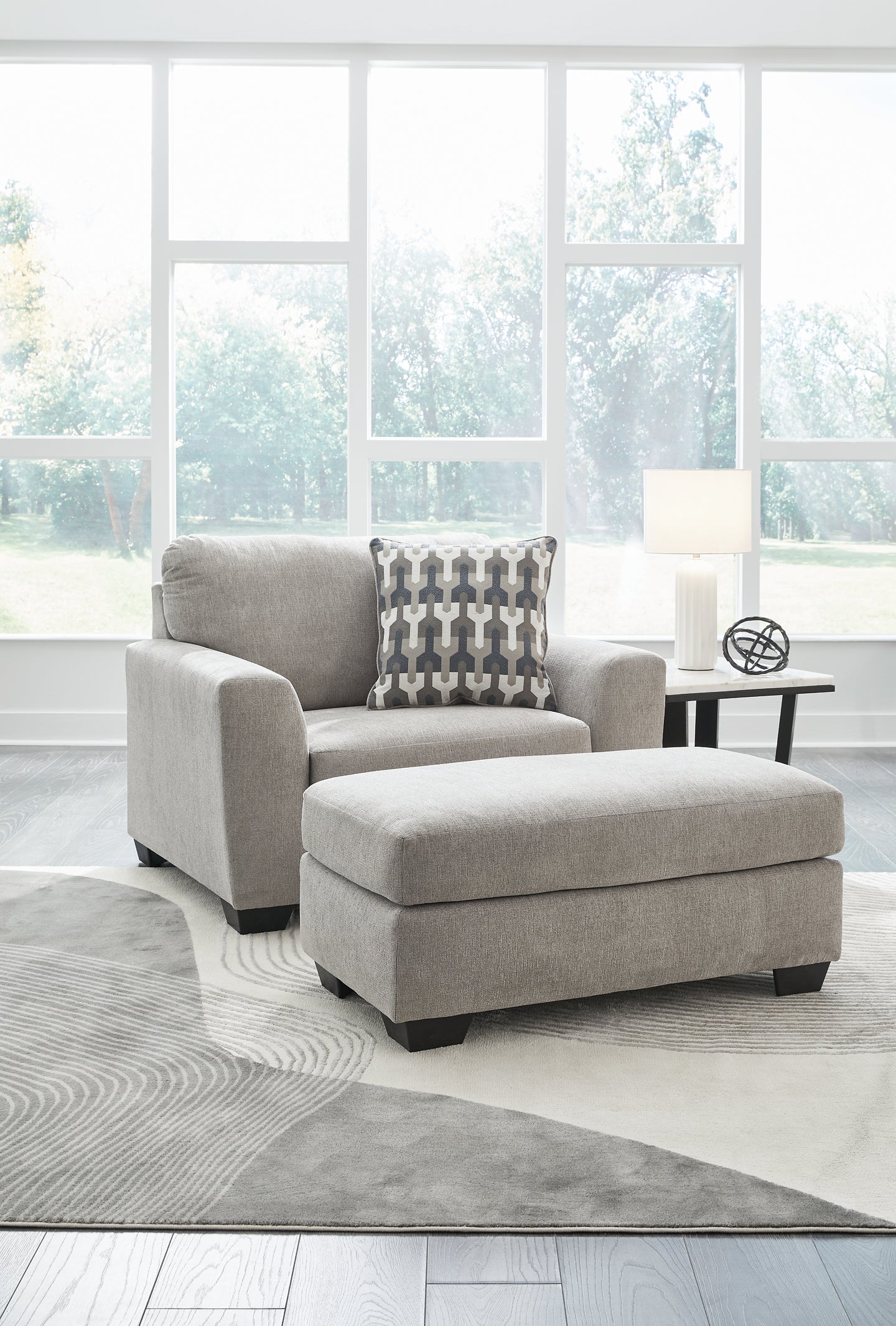 Avenal Park Chair and Ottoman Signature Design by Ashley®