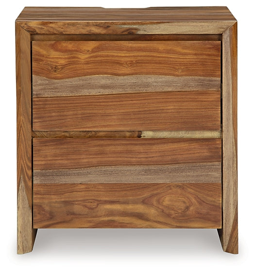 Dressonni Two Drawer Night Stand Signature Design by Ashley®