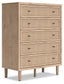 Cielden Five Drawer Wide Chest Signature Design by Ashley®