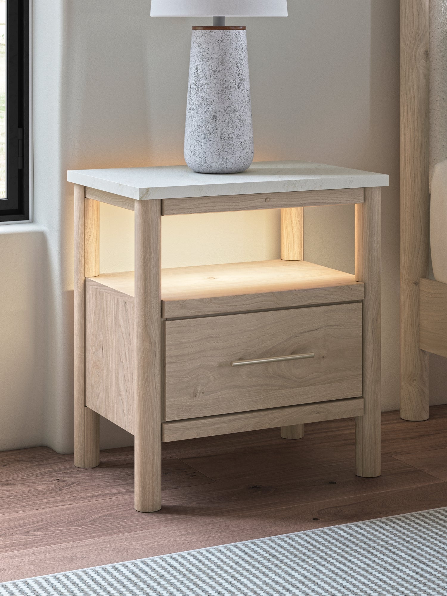 Cadmori One Drawer Night Stand Signature Design by Ashley®