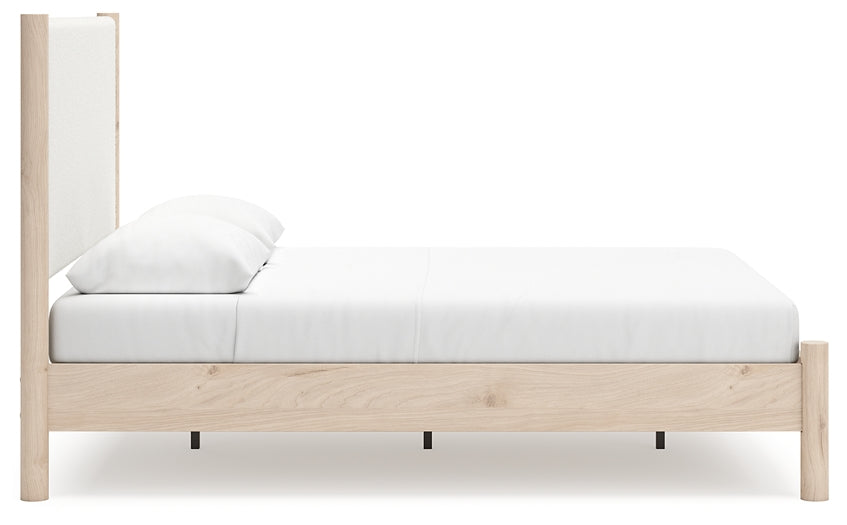 Cadmori  Upholstered Panel Bed Signature Design by Ashley®