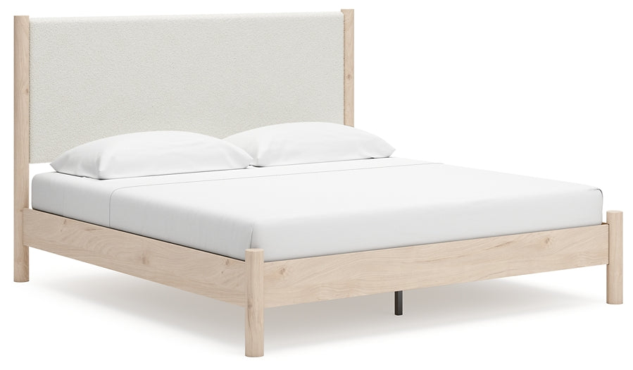 Cadmori  Upholstered Panel Bed Signature Design by Ashley®