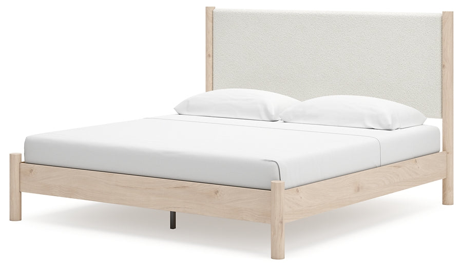 Cadmori  Upholstered Panel Bed Signature Design by Ashley®