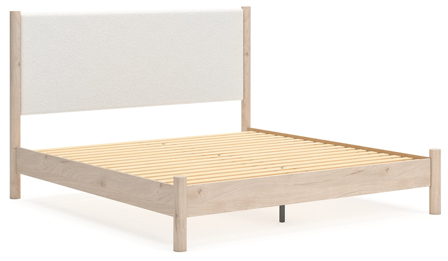 Cadmori  Upholstered Panel Bed Signature Design by Ashley®