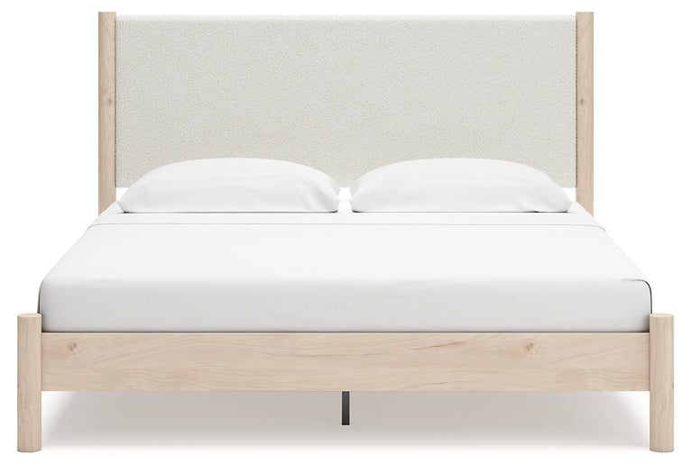 Cadmori  Upholstered Panel Bed Signature Design by Ashley®