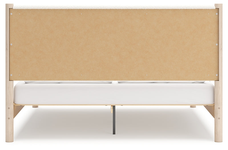 Cadmori  Upholstered Panel Bed Signature Design by Ashley®