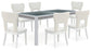 Chalanna Dining Table and 6 Chairs Signature Design by Ashley®