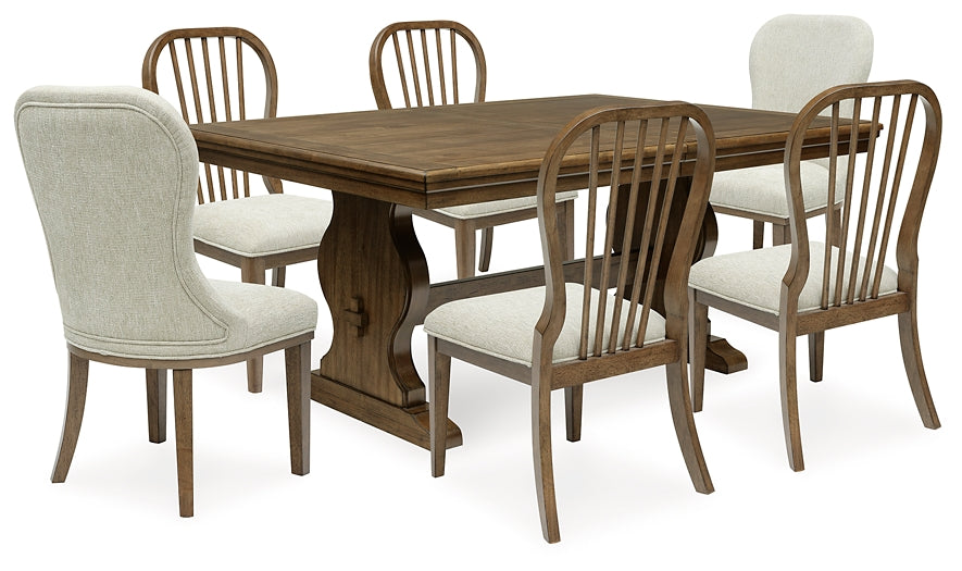 Sturlayne Dining Table and 6 Chairs Benchcraft®