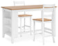 Gesthaven Counter Height Dining Table and 2 Barstools Signature Design by Ashley®