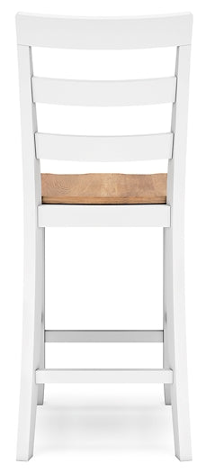 Gesthaven Counter Height Dining Table and 2 Barstools Signature Design by Ashley®