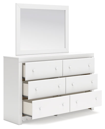 Mollviney Dresser and Mirror Signature Design by Ashley®