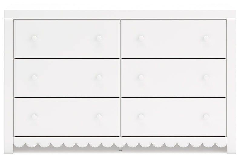 Mollviney Six Drawer Dresser Signature Design by Ashley®