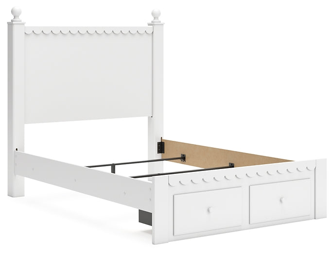 Mollviney  Panel Storage Bed Signature Design by Ashley®