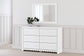 Mollviney Dresser and Mirror Signature Design by Ashley®