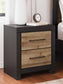 Vertani Two Drawer Night Stand Signature Design by Ashley®