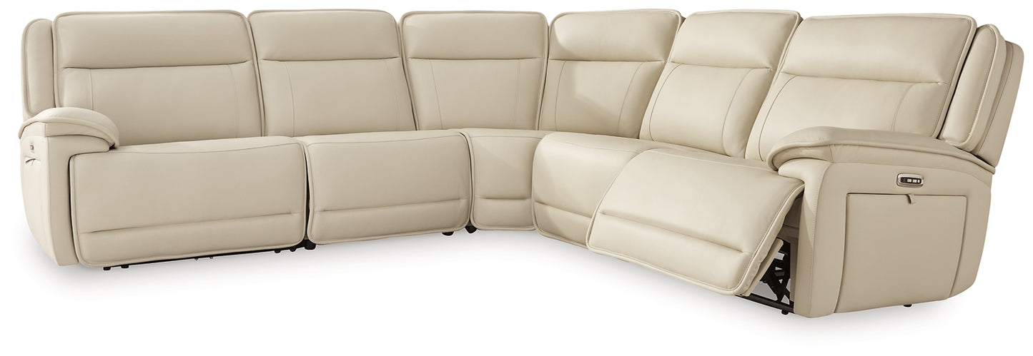 Double Deal 5-Piece Power Reclining Sectional Signature Design by Ashley®