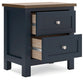 Landocken Two Drawer Night Stand Signature Design by Ashley®