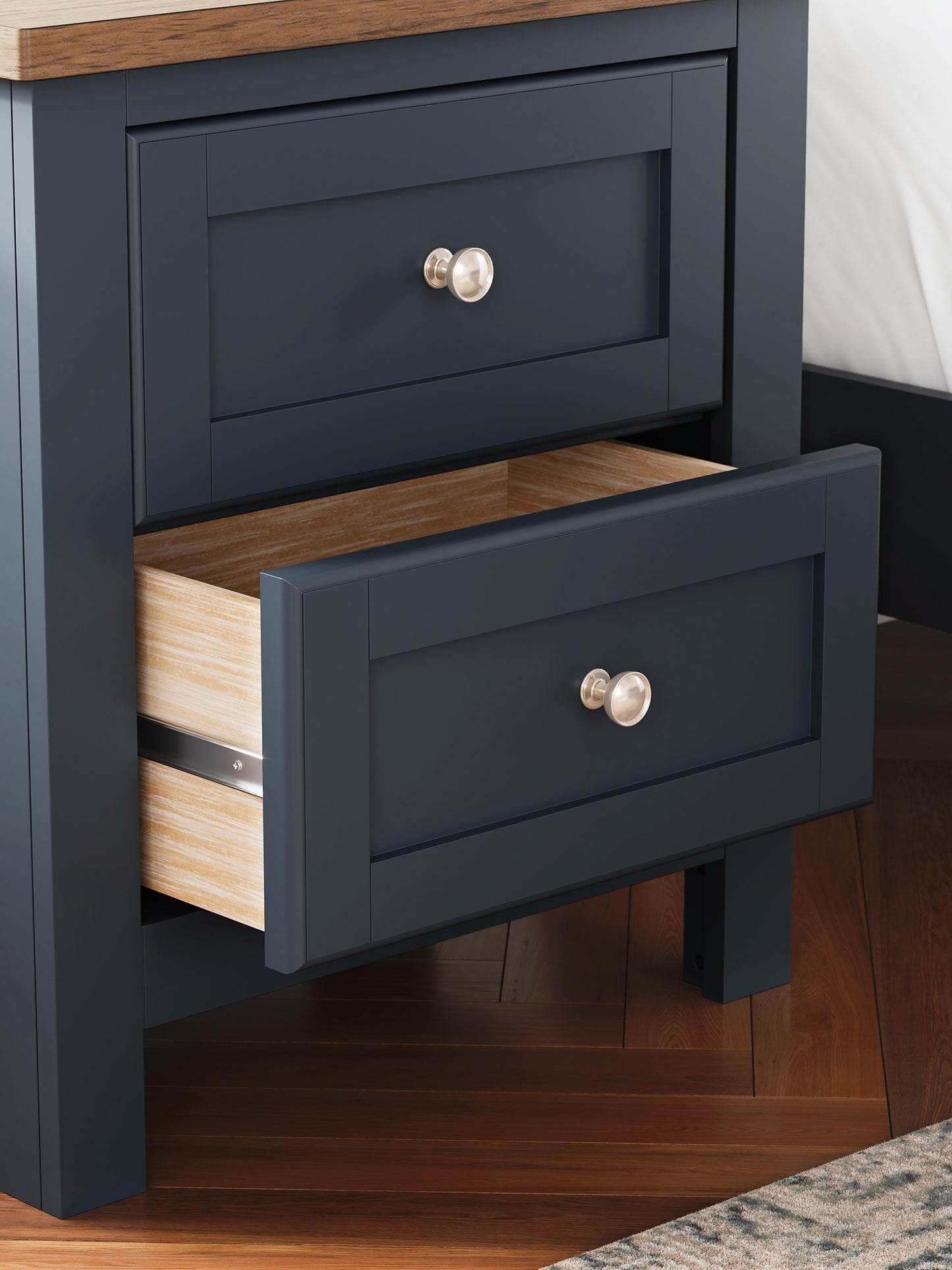 Landocken Two Drawer Night Stand Signature Design by Ashley®