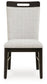 Neymorton Dining UPH Side Chair (2/CN) Signature Design by Ashley®