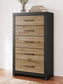 Vertani Five Drawer Chest Signature Design by Ashley®