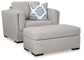 Evansley Chair and Ottoman Benchcraft®