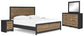 Vertani King Panel Bed with Mirrored Dresser and 2 Nightstands Signature Design by Ashley®