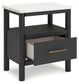 Cadmori Full Upholstered Panel Bed with Mirrored Dresser and Nightstand Signature Design by Ashley®