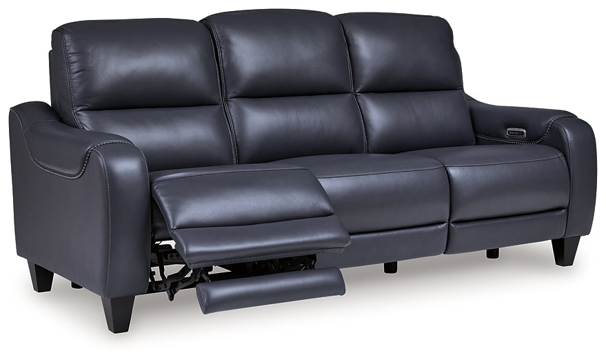 Mercomatic PWR REC Sofa with ADJ Headrest Signature Design by Ashley®