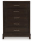 Neymorton Five Drawer Chest Signature Design by Ashley®