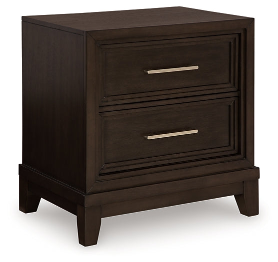 Neymorton Two Drawer Night Stand Signature Design by Ashley®