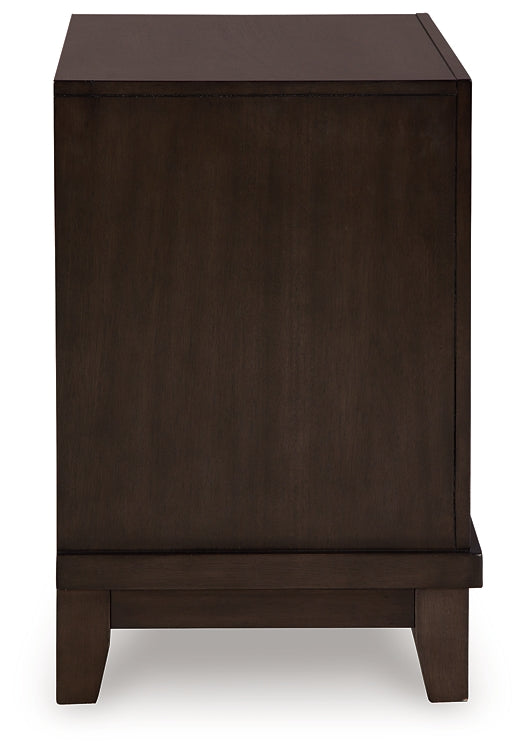 Neymorton Two Drawer Night Stand Signature Design by Ashley®