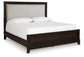 Neymorton Queen Upholstered Panel Bed Signature Design by Ashley®