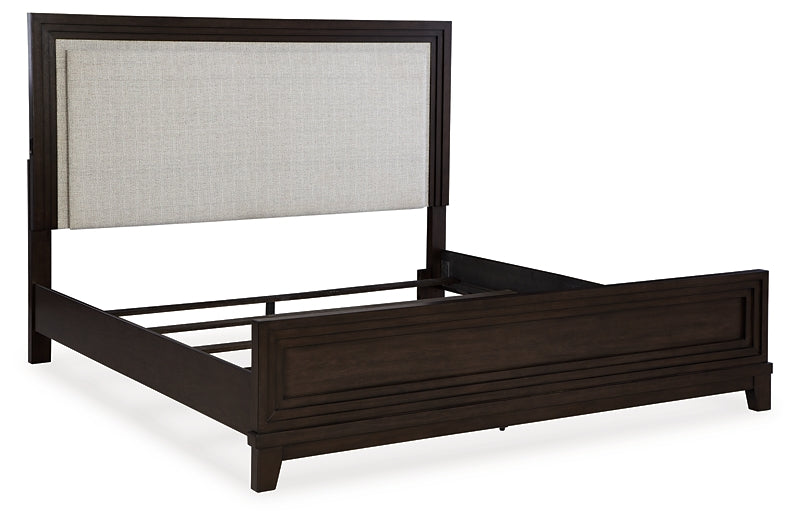 Neymorton Queen Upholstered Panel Bed Signature Design by Ashley®