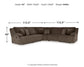 Top Tier 5-Piece Sectional with Recliner Signature Design by Ashley®