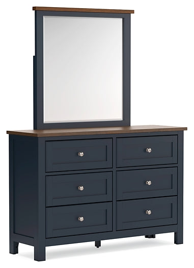 Landocken Full Panel Bed with Mirrored Dresser and Chest Signature Design by Ashley®