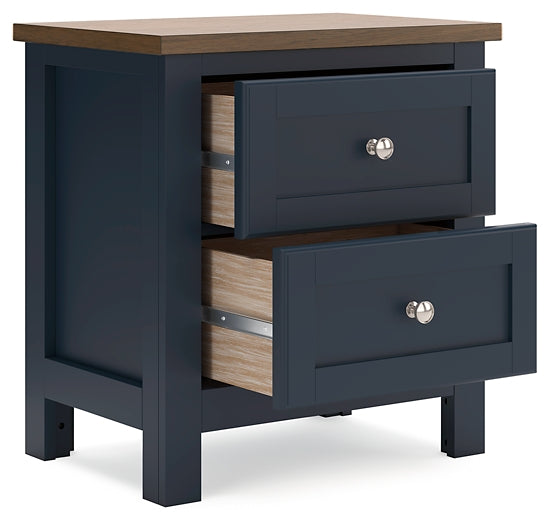 Landocken Twin Panel Bed with Nightstand Signature Design by Ashley®