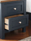 Landocken Twin Panel Bed with Nightstand Signature Design by Ashley®