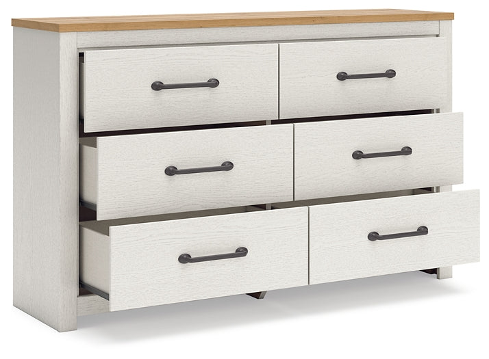 Linnocreek Six Drawer Dresser Benchcraft®