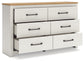 Linnocreek Six Drawer Dresser Benchcraft®