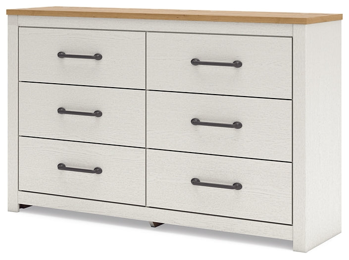 Linnocreek Six Drawer Dresser Benchcraft®