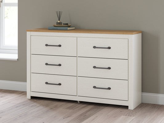 Linnocreek Six Drawer Dresser Benchcraft®