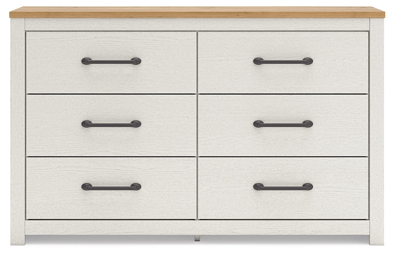 Linnocreek Six Drawer Dresser Benchcraft®