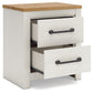 Linnocreek Two Drawer Night Stand Benchcraft®