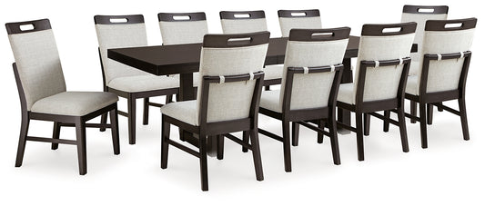 Neymorton Dining Table and 10 Chairs Signature Design by Ashley®