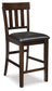 Haddigan Upholstered Barstool (2/CN) Signature Design by Ashley®