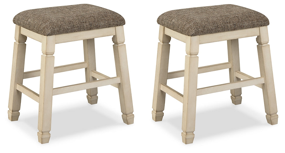 Bolanburg Upholstered Stool (2/CN) Signature Design by Ashley®